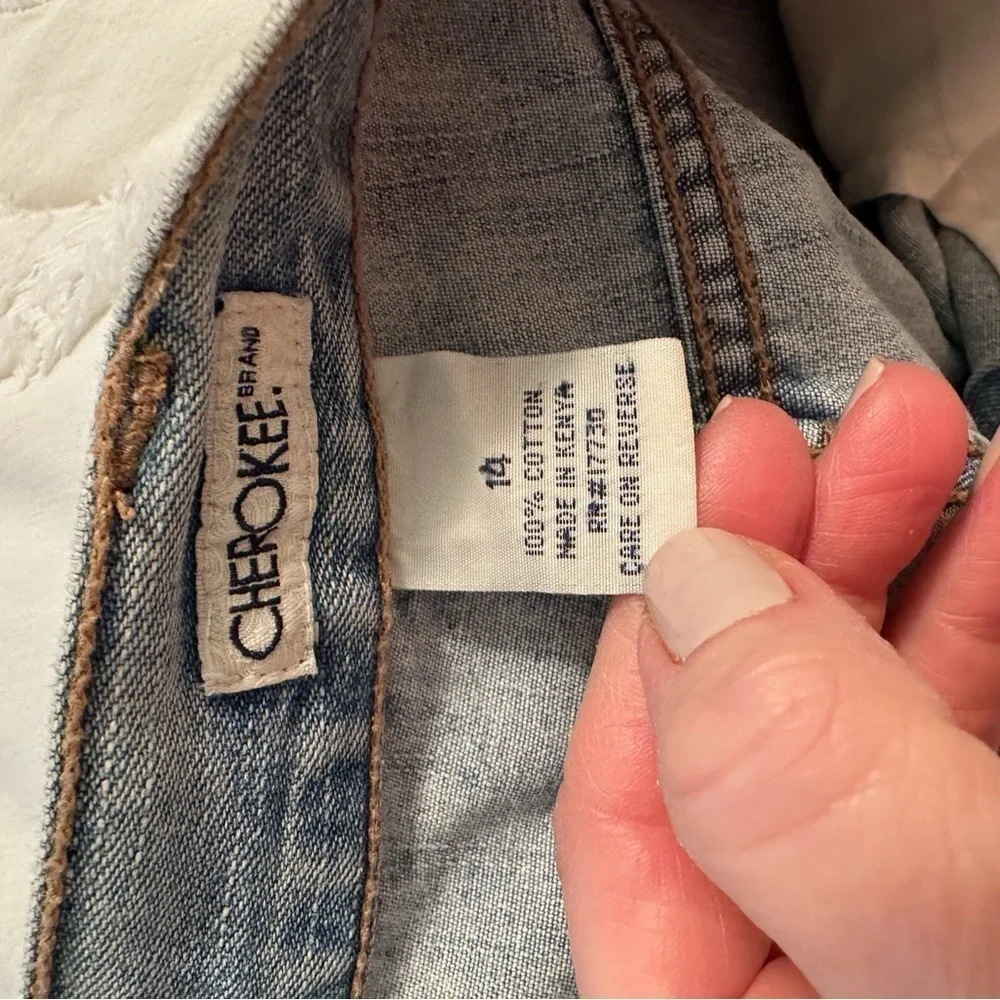 Cherokee Light Denim Shorts